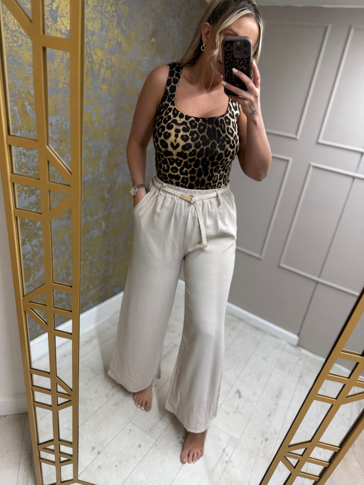 Belted Pants 3 Colours