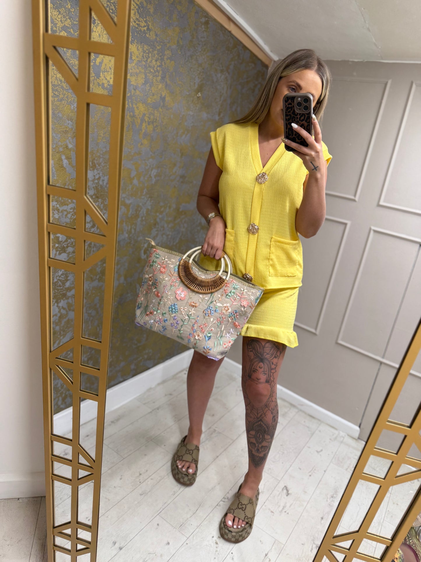 Button up Short Sets 3 Colours