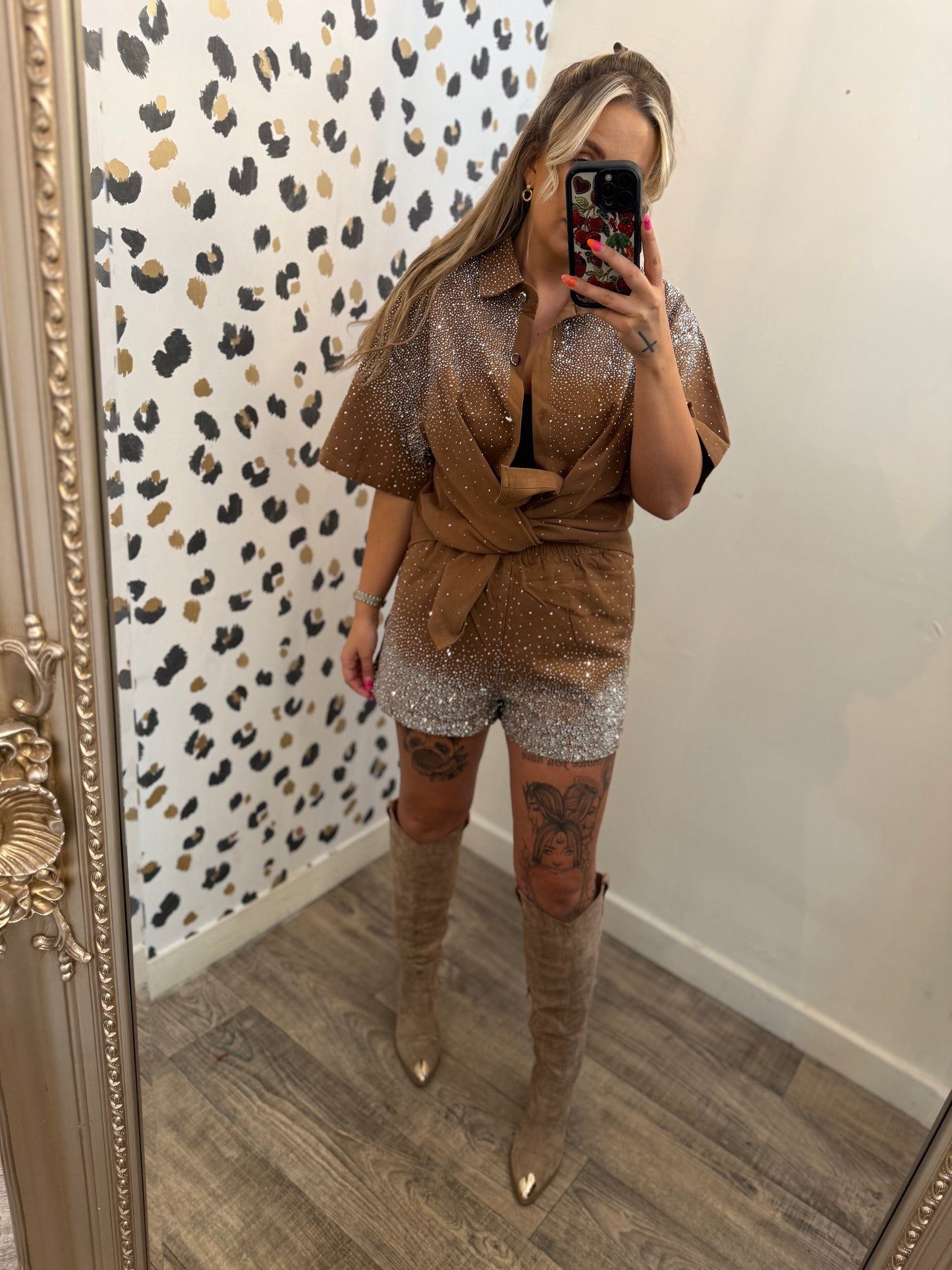 Bling LUXE Set Tan
