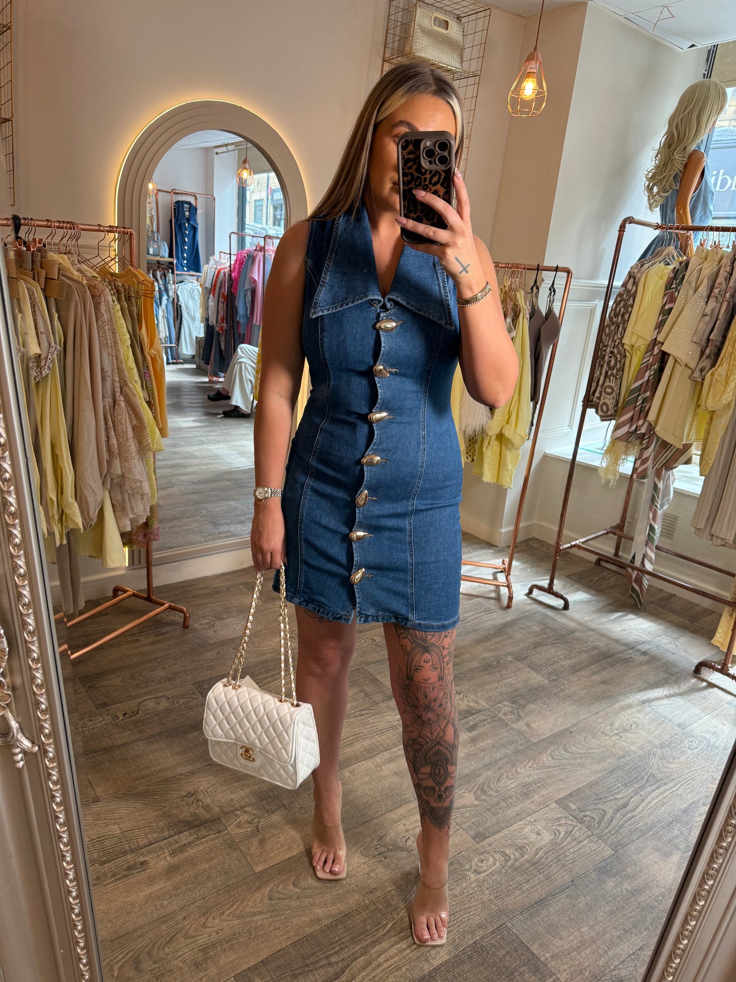 The LUCIE Denim Dress