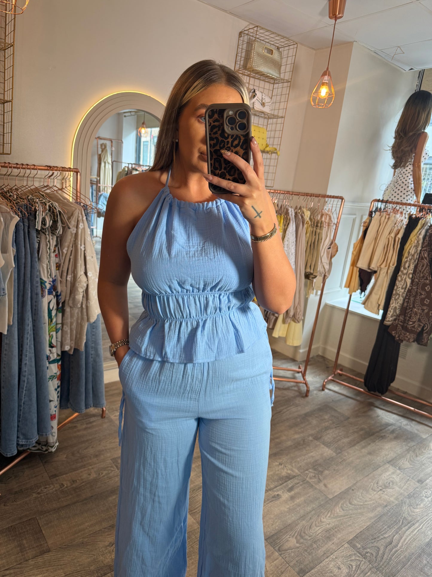 Cheesecloth Pant Sets 3 Colours