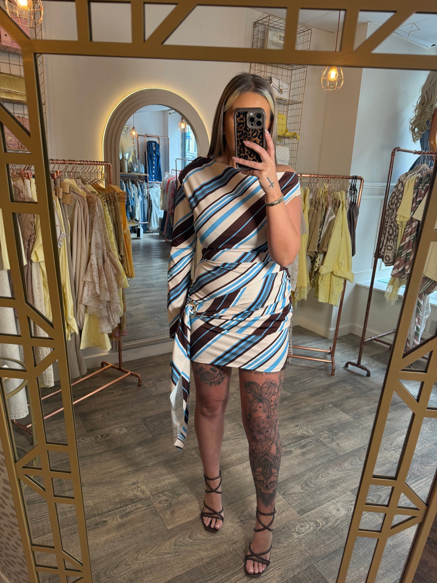The JUNIE Stripe Dress