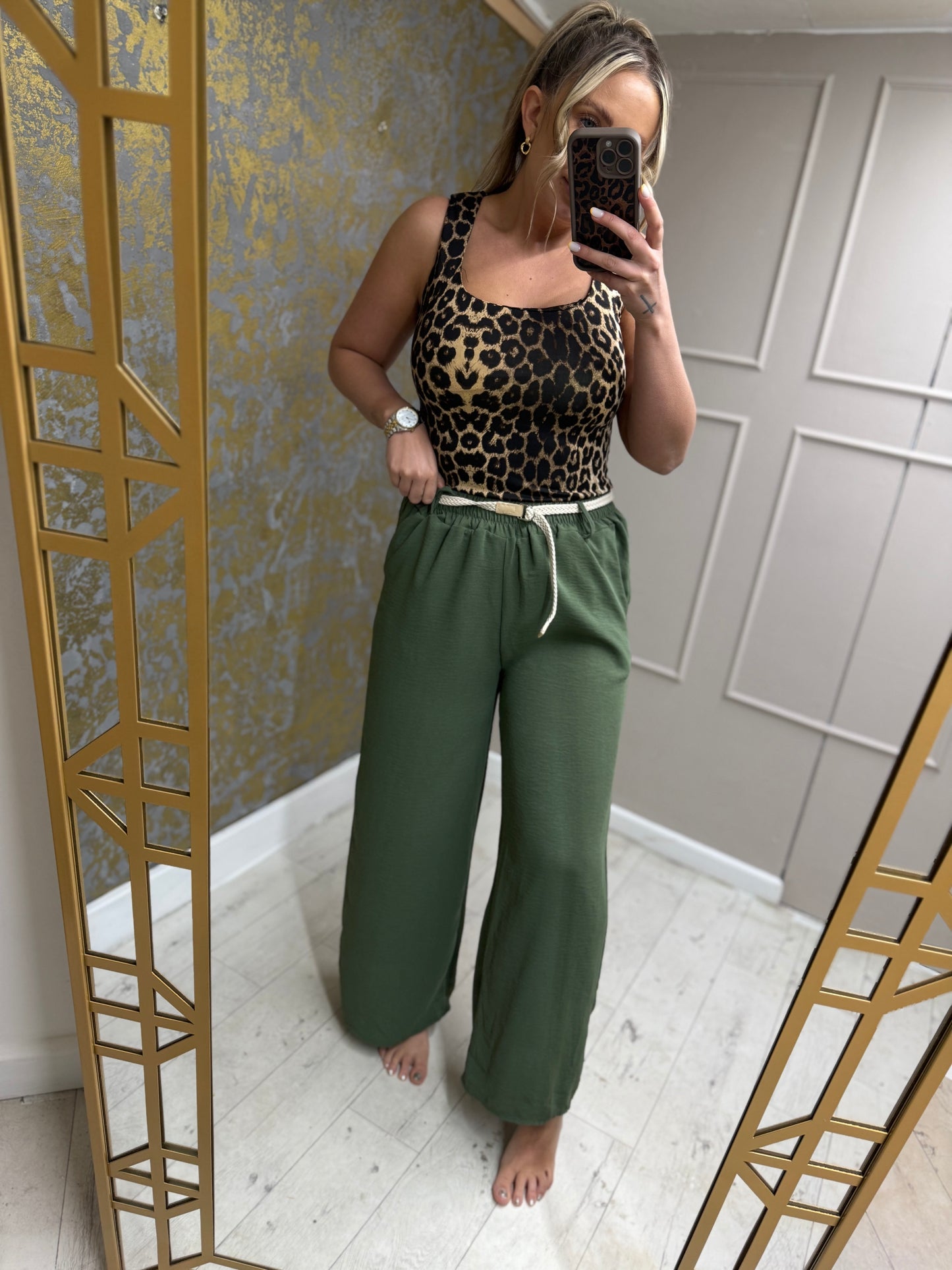 Belted Pants 3 Colours