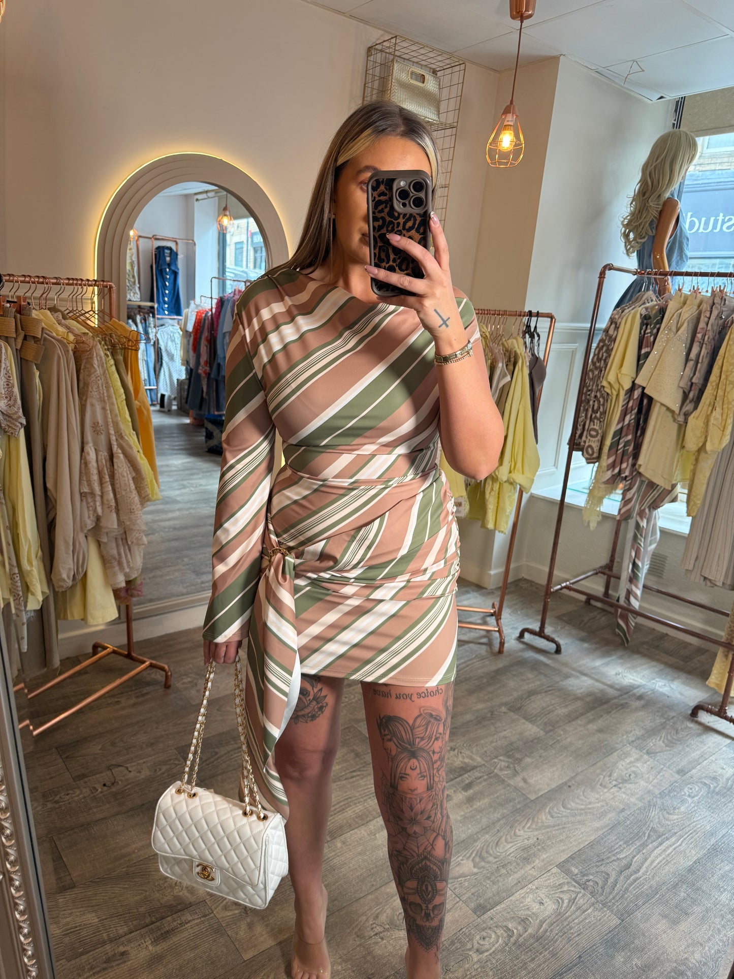 The JUNIE Stripe Dress