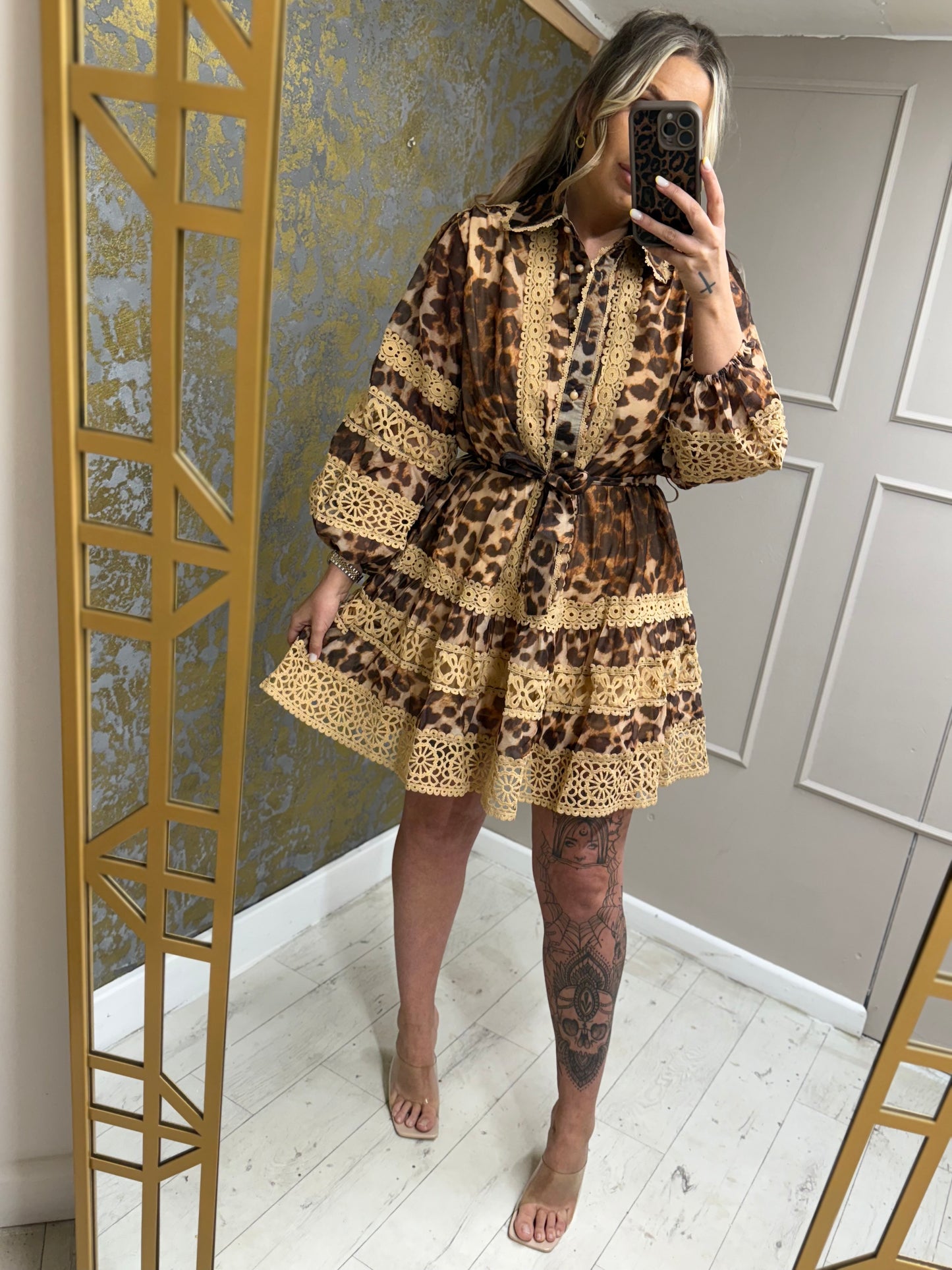 The LEO Leopard LUXE Dress