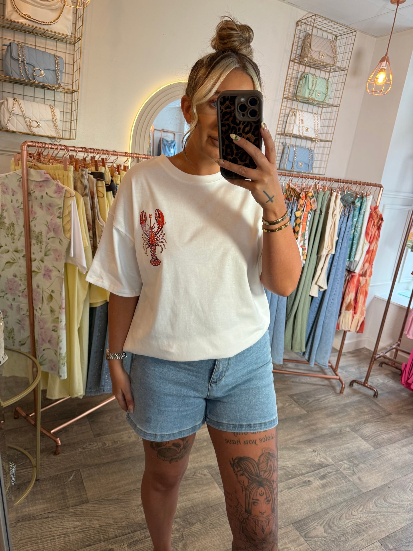 Bling Lobster Tshirt