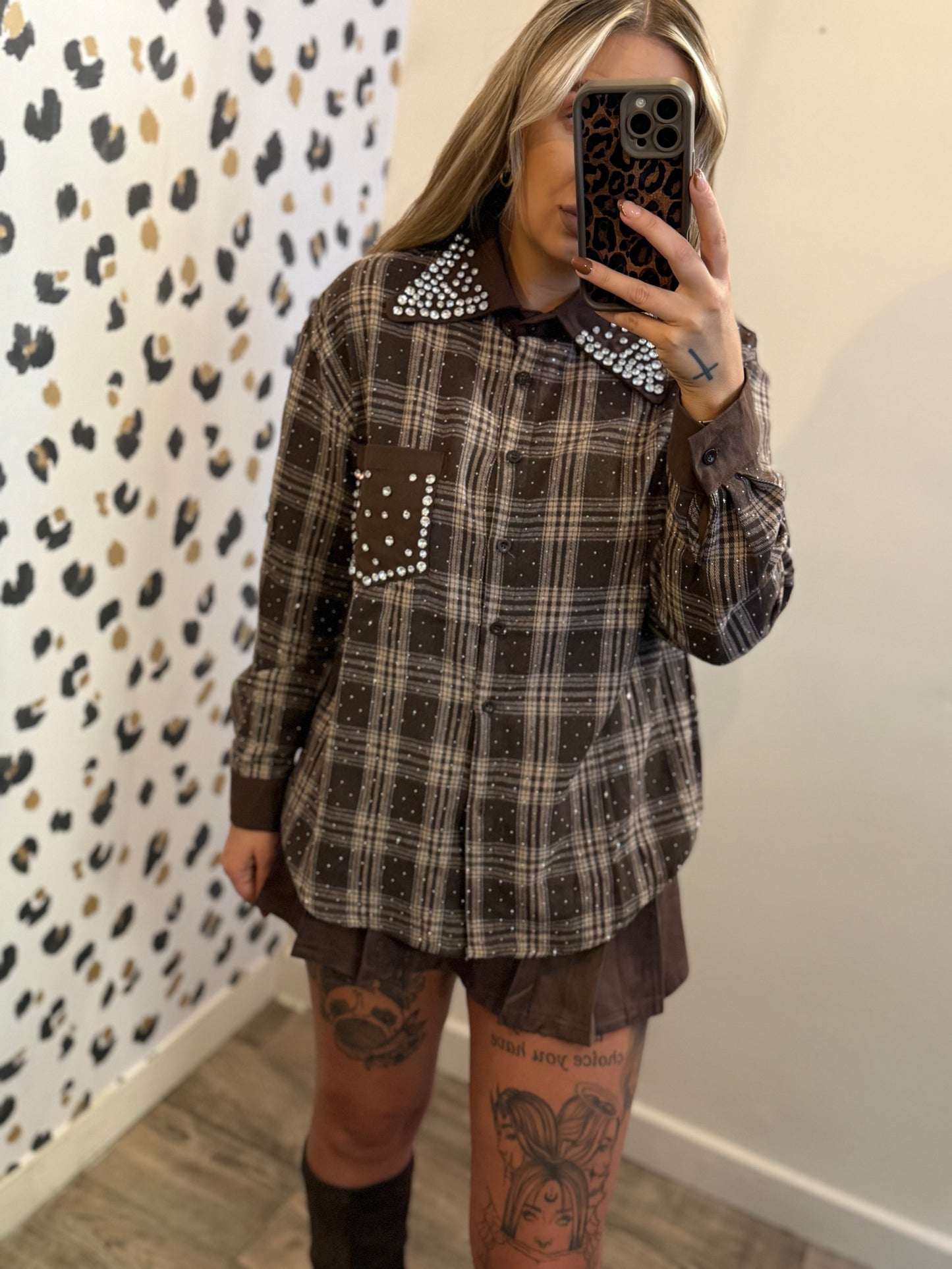 Check Bling LUXE Shirt