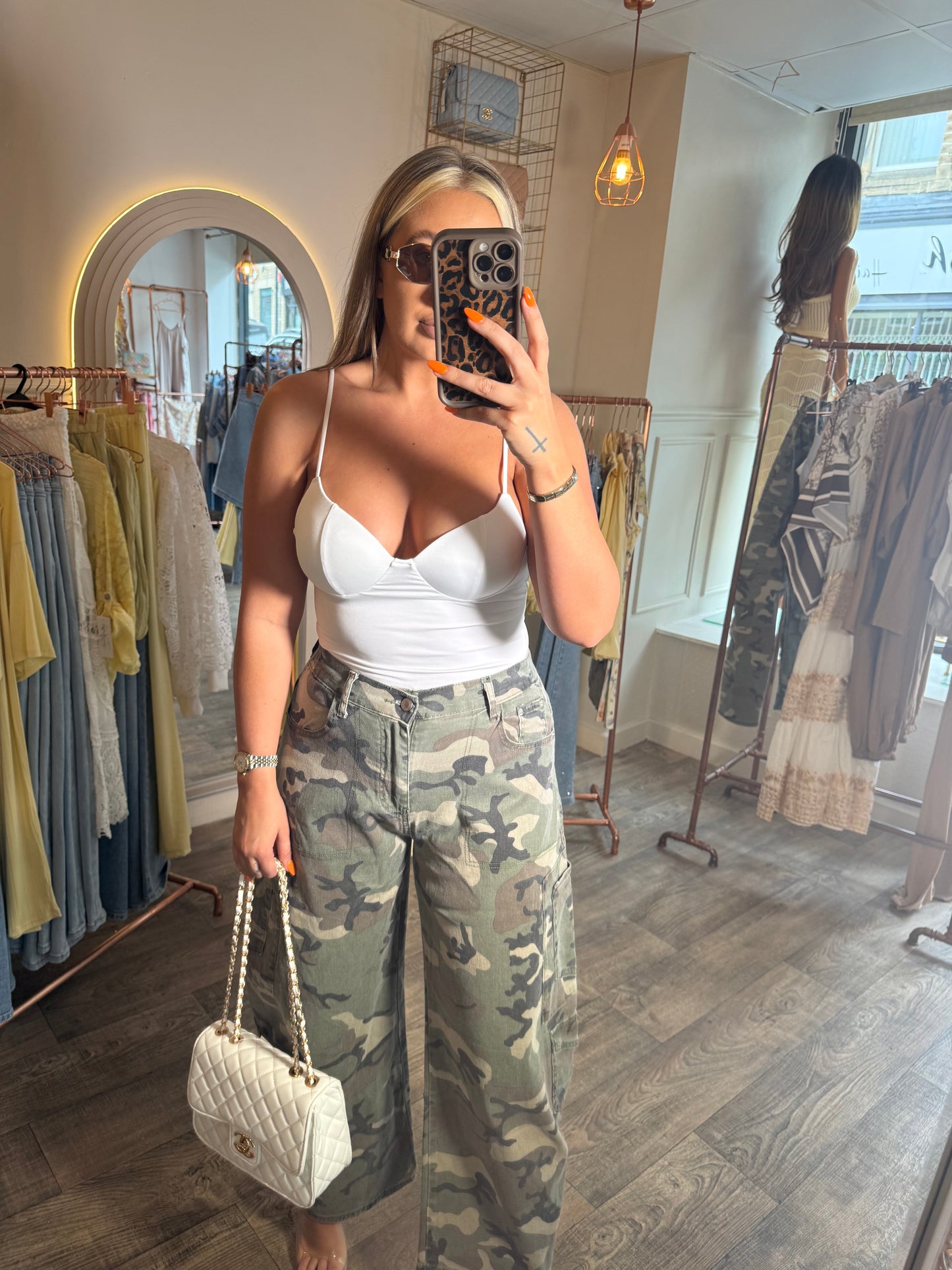 Camo Stretch Jeans