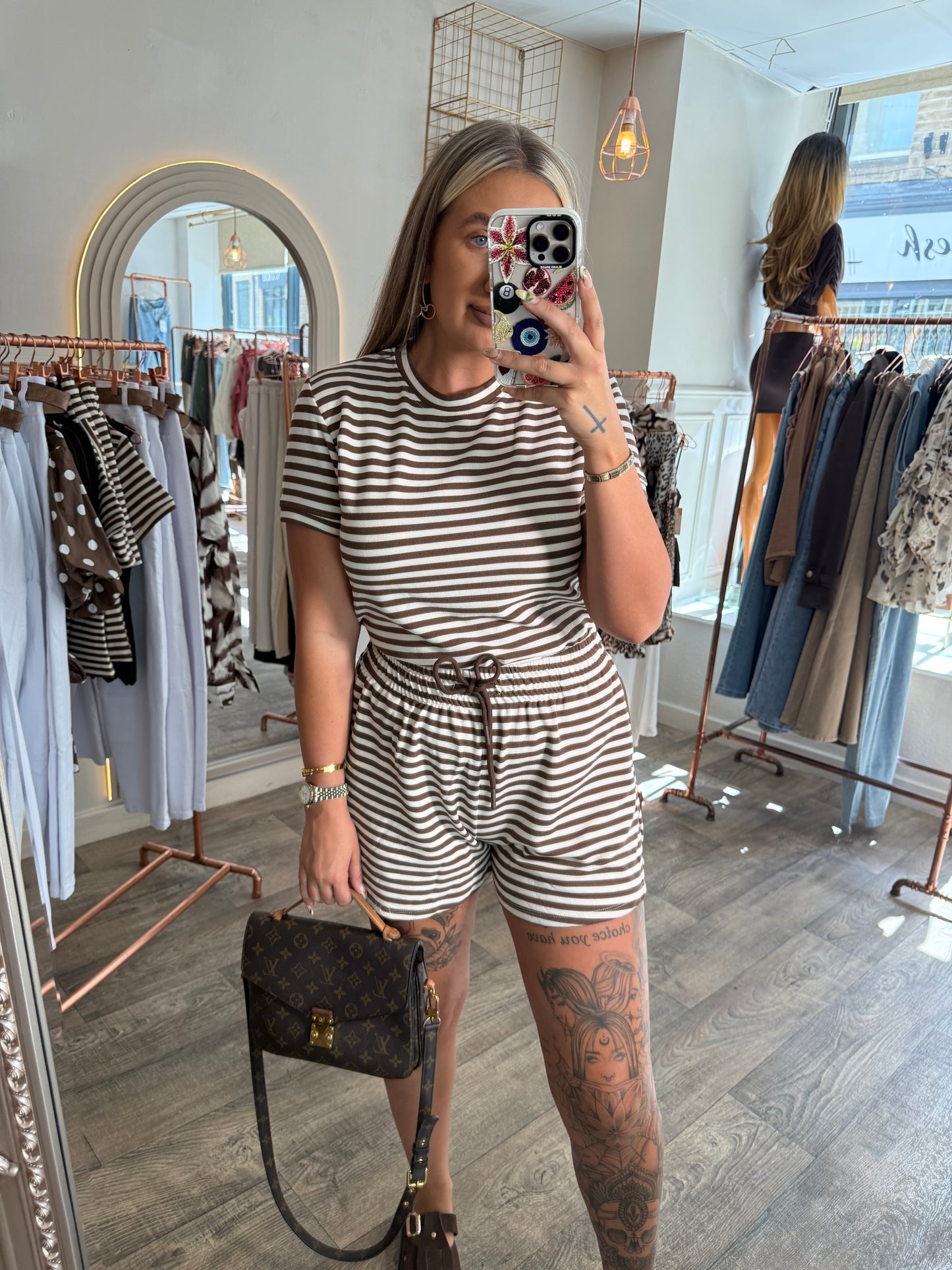 Chocolate Stripe Set