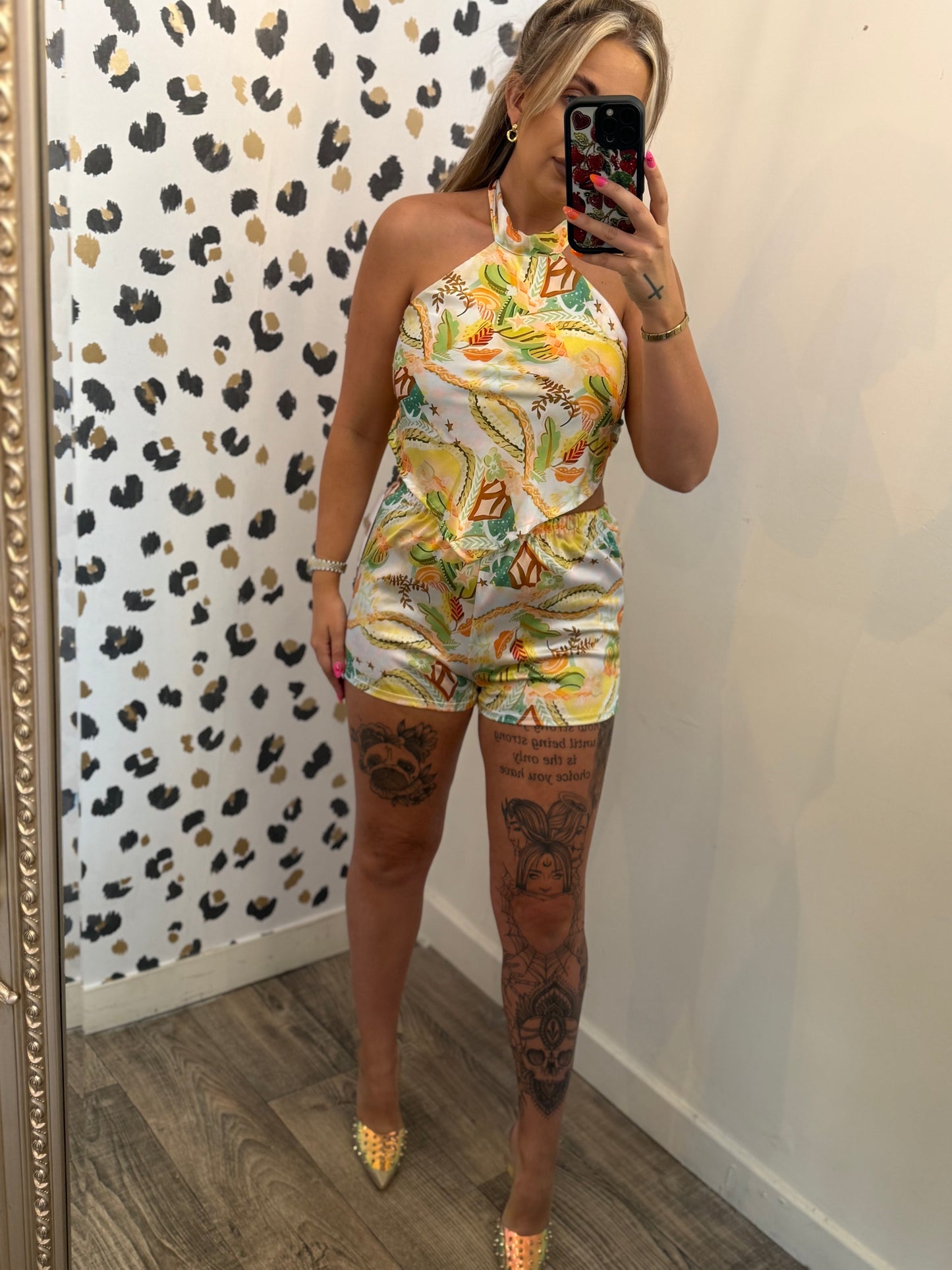 Silk Short Set