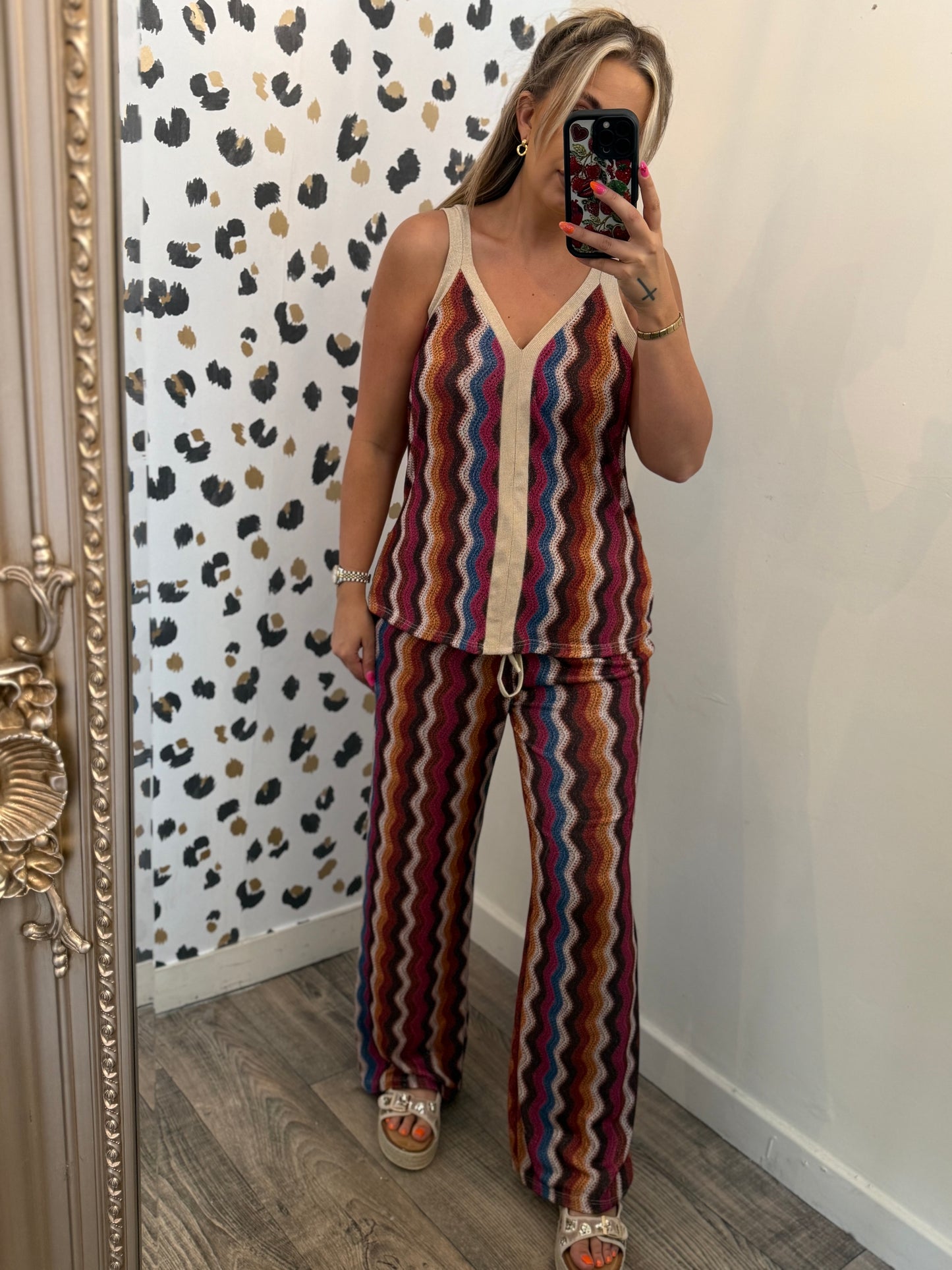 Zigzag Glitter Set