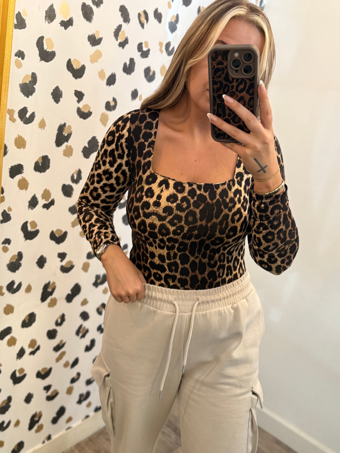 Leopard Long Sleeve Top