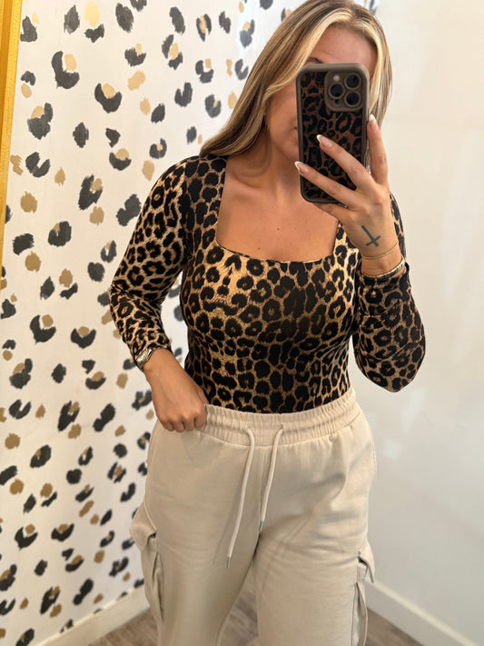 Leopard Long Sleeve Top