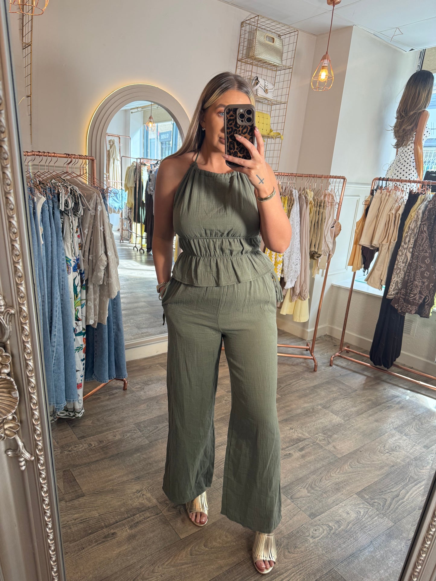 Cheesecloth Pant Sets 3 Colours