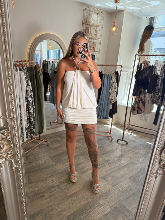 The TIA Dress in White