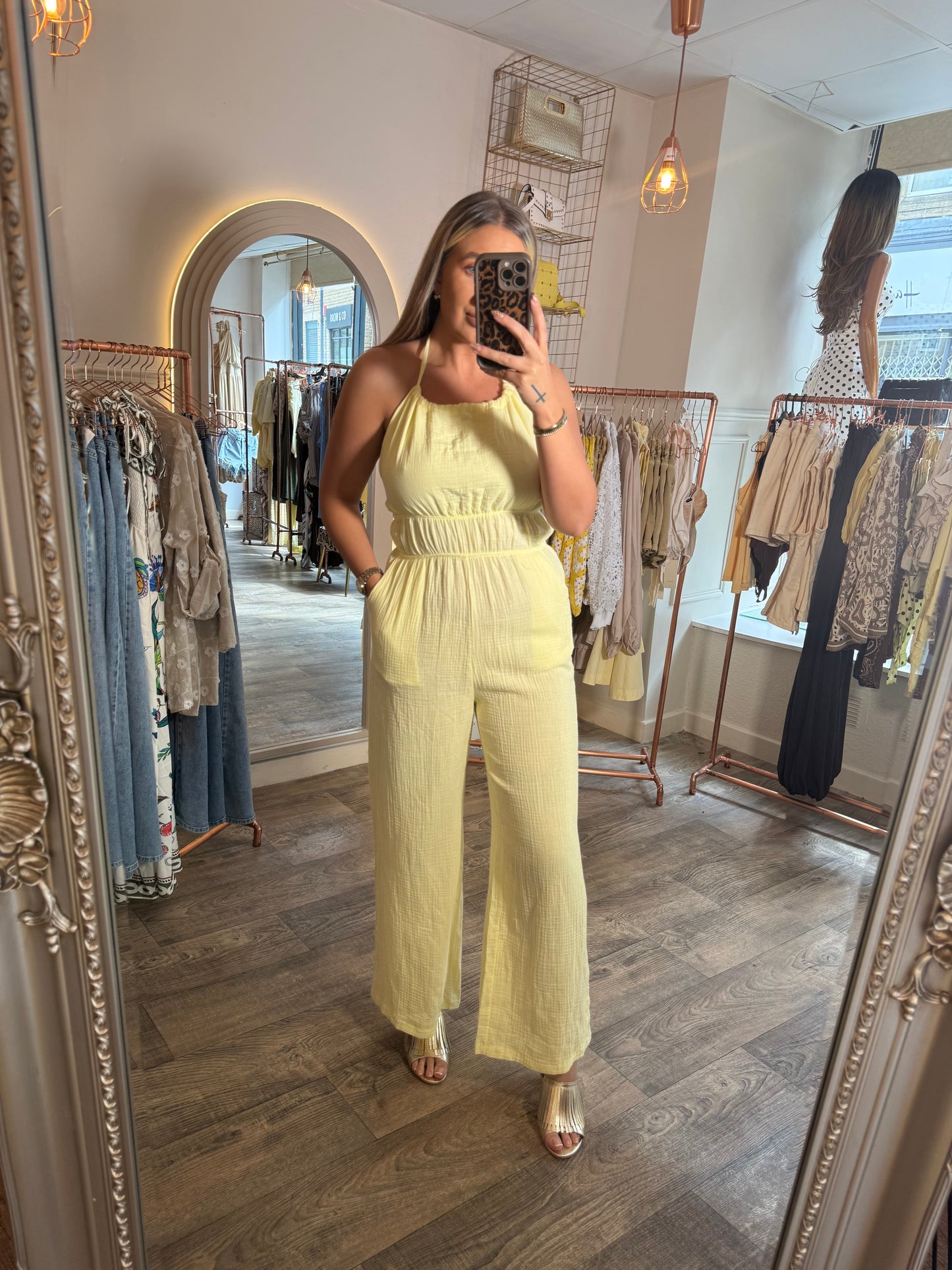 Cheesecloth Jumpsuit 2 Colours
