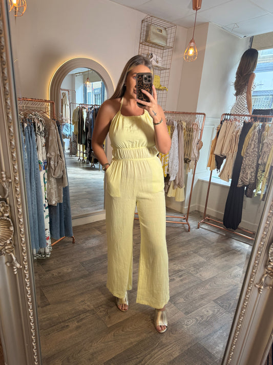 Cheesecloth Jumpsuit 2 Colours