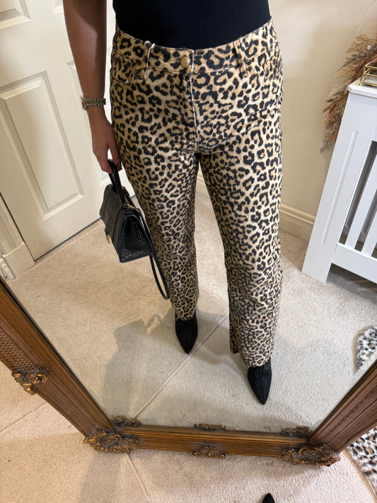 Leopard Super Stretch Jeans