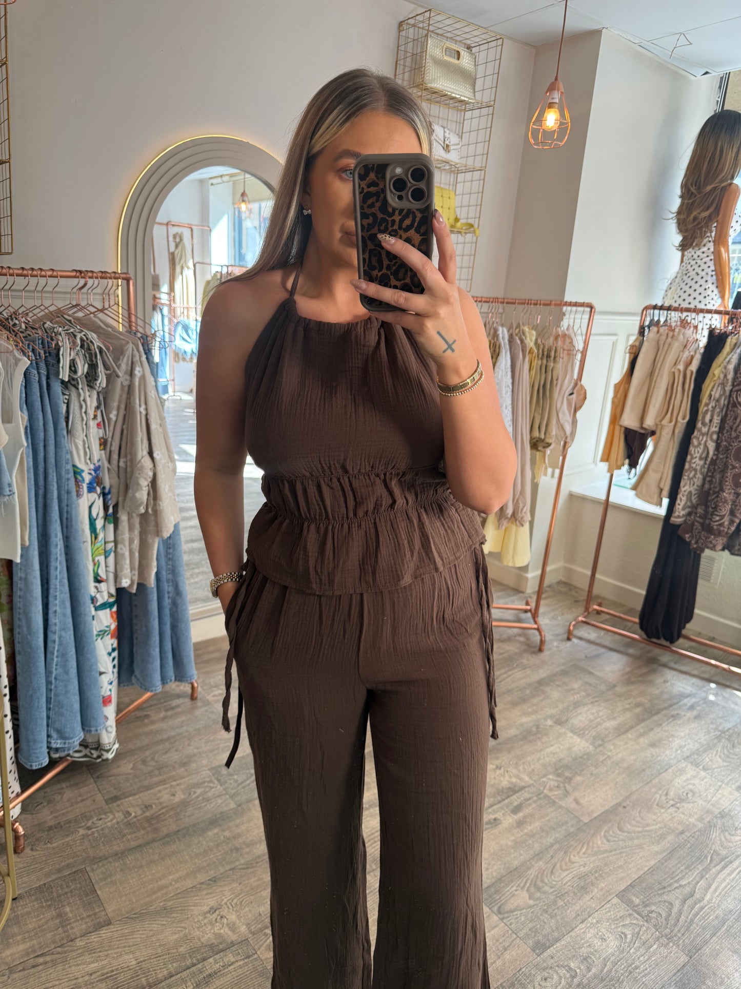 Cheesecloth Pant Sets 3 Colours