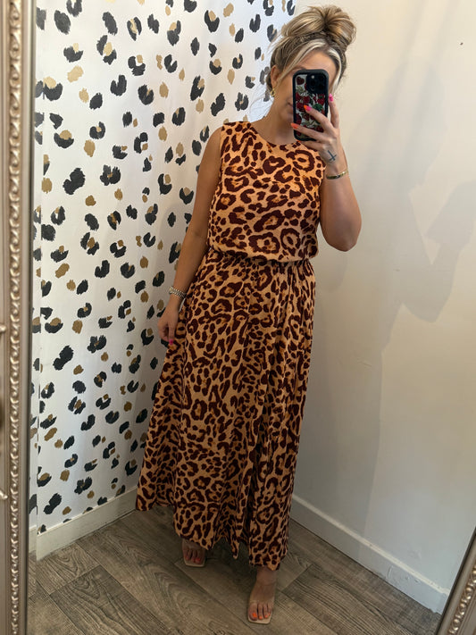 Leopard Maxi Dress