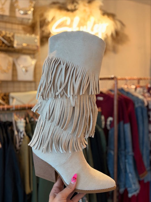 Tassel Cowboy boots