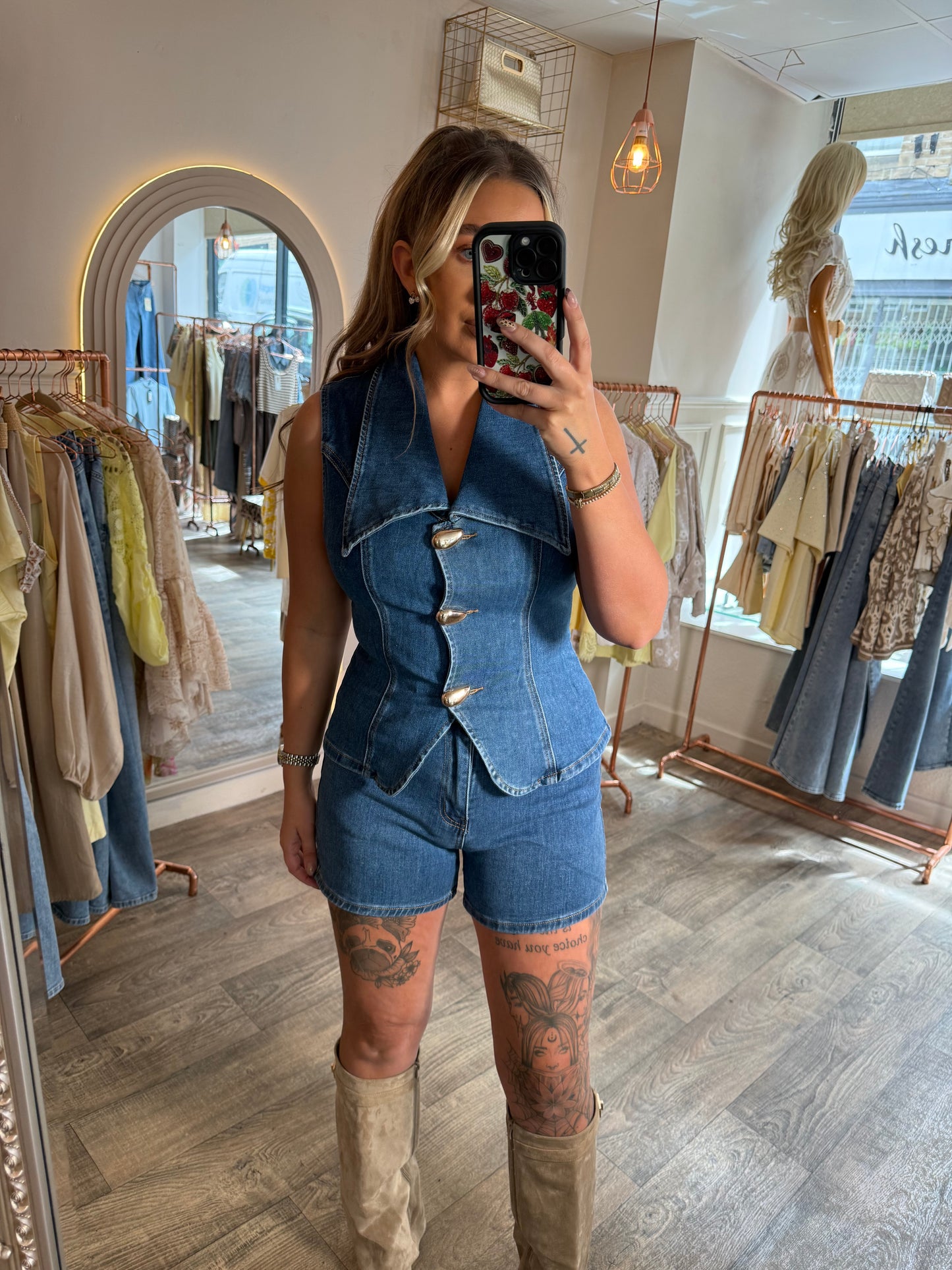 The LUCIE Denim Set