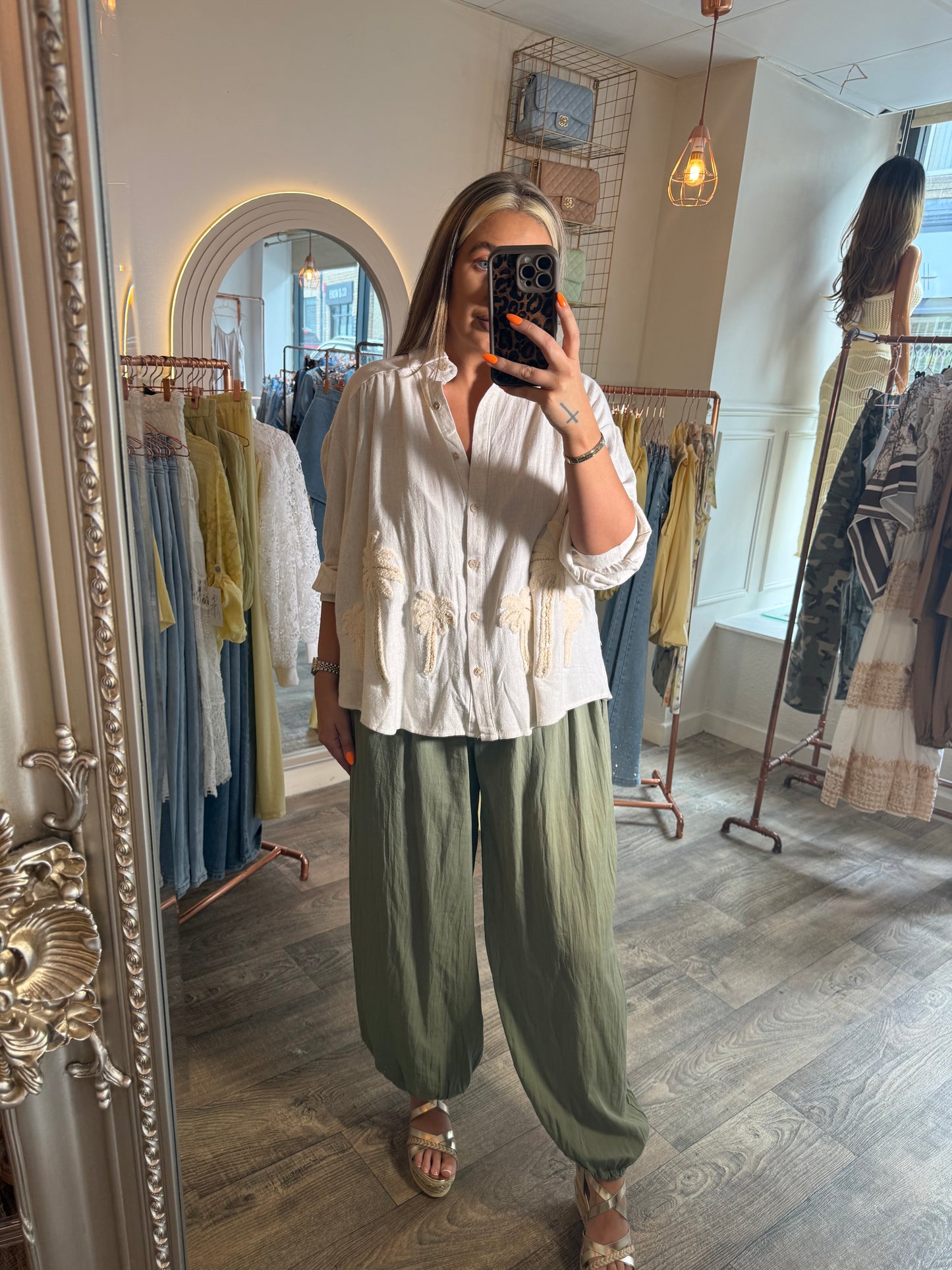 Khaki Baggy Pants