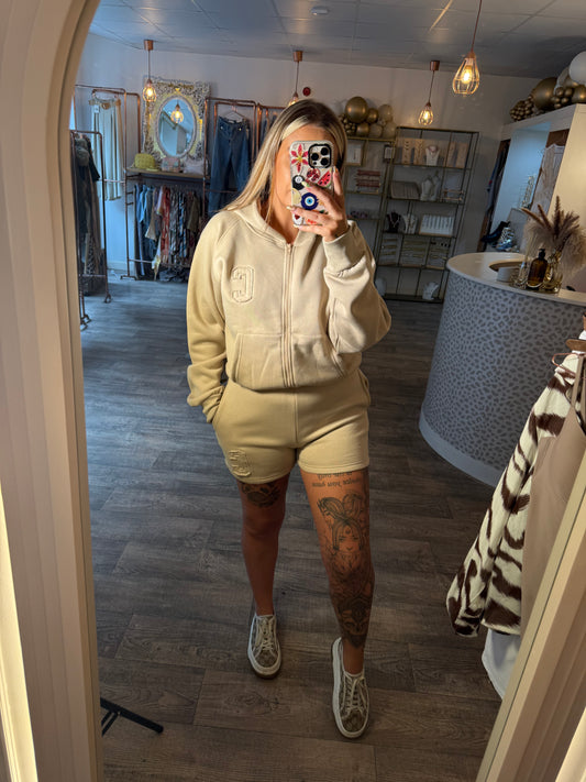 Beige CASUAL Lounge Set