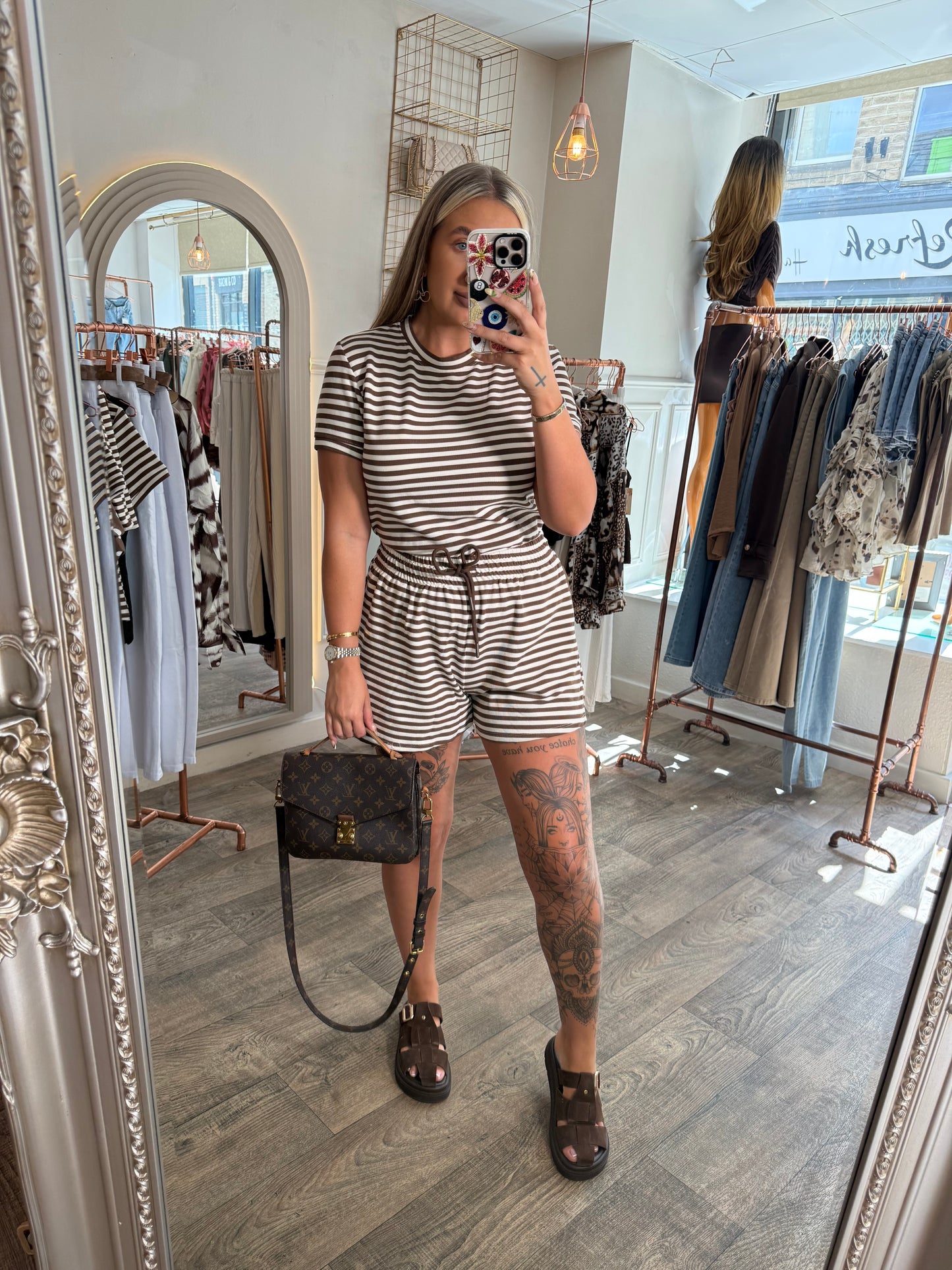 Chocolate Stripe Set