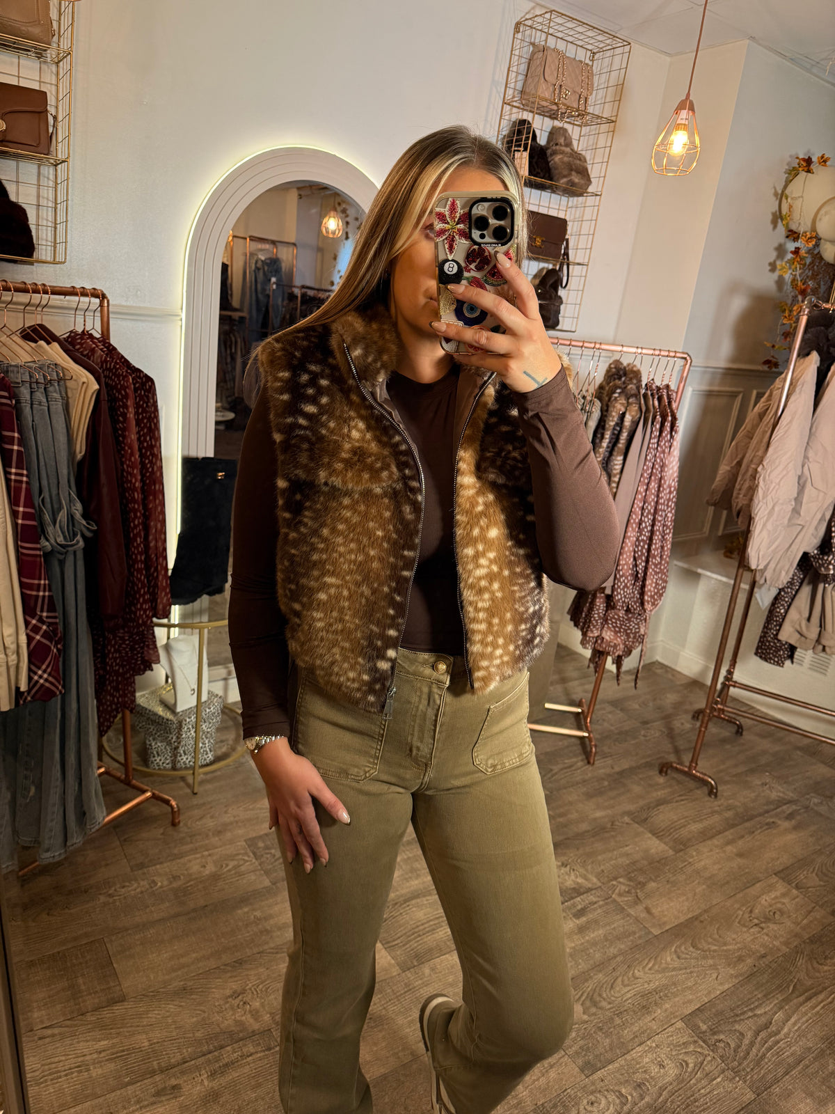 BAMBI Faux Fur Gilet