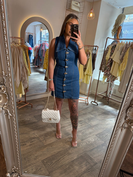 The LUCIE Denim Dress