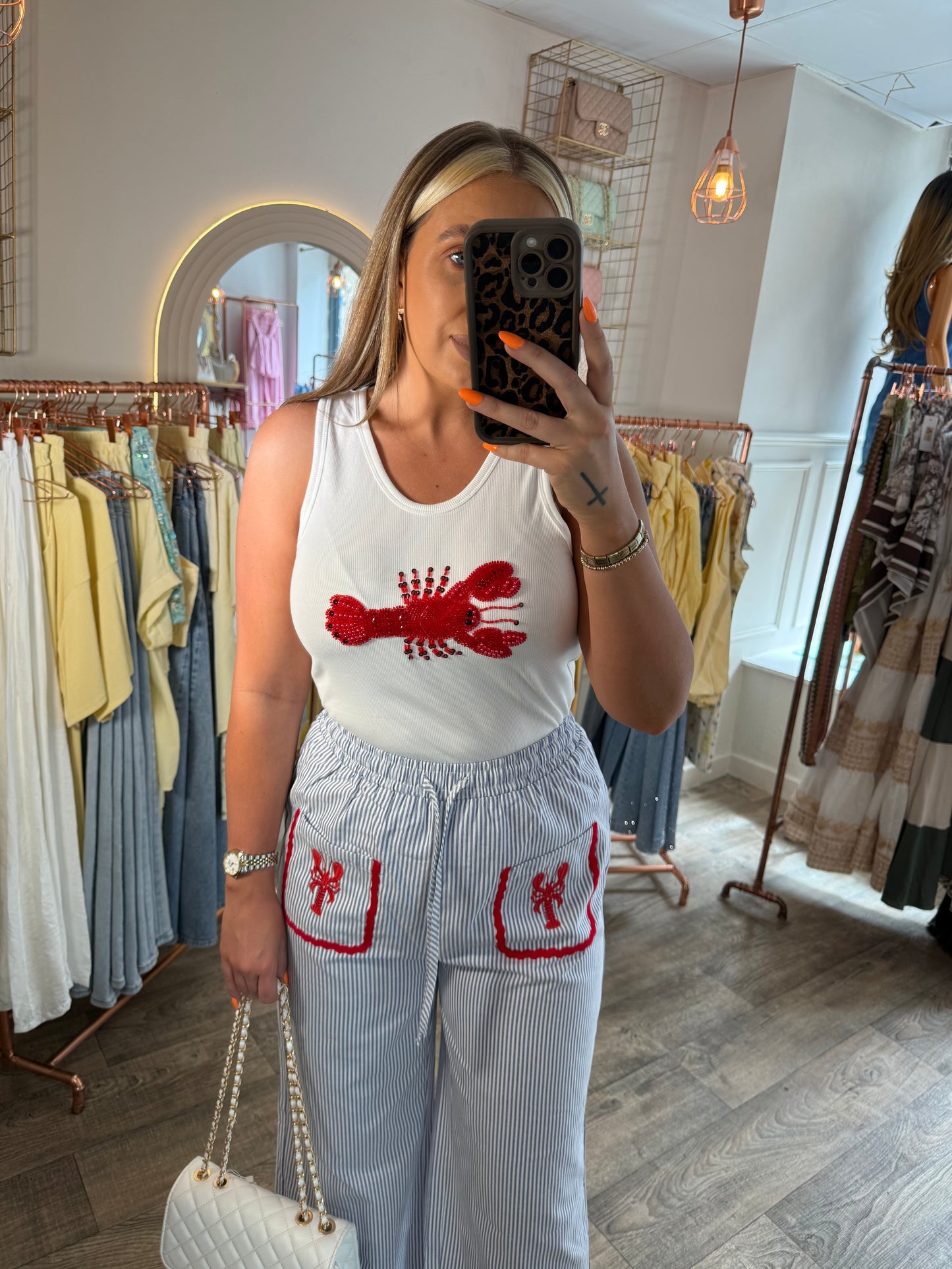 Embellished Lobster Vest