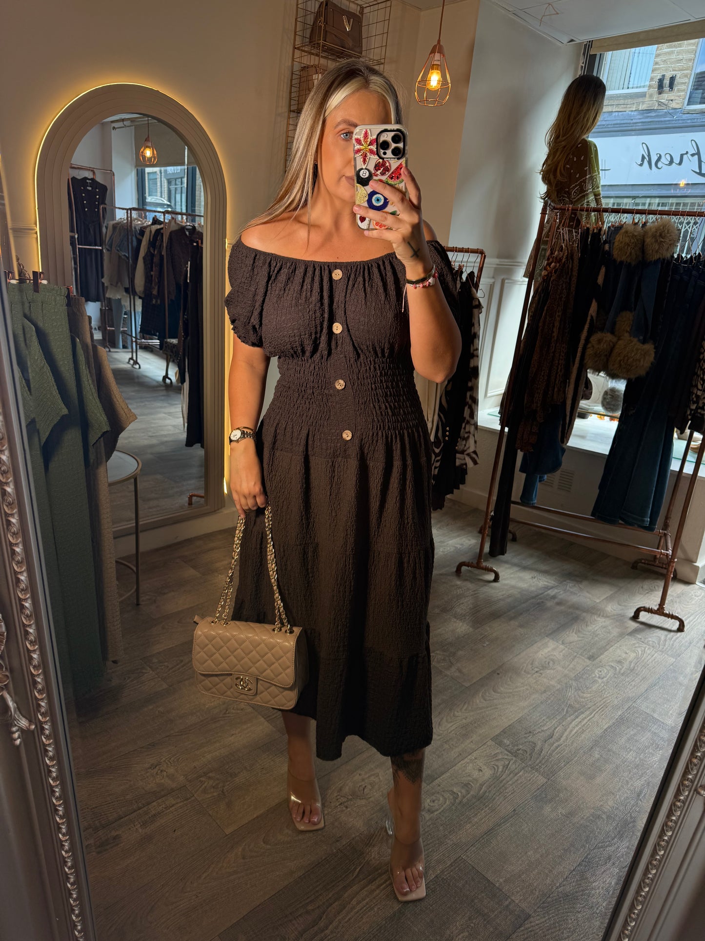 Brown Maxi Dress