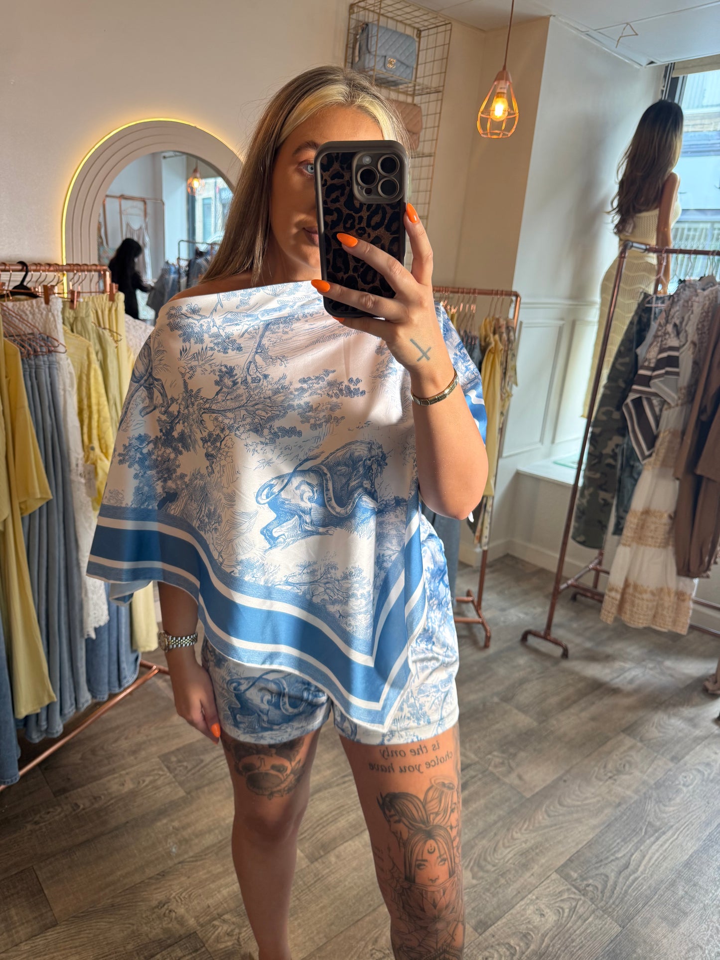 Silk Poncho Sets 3 Colours