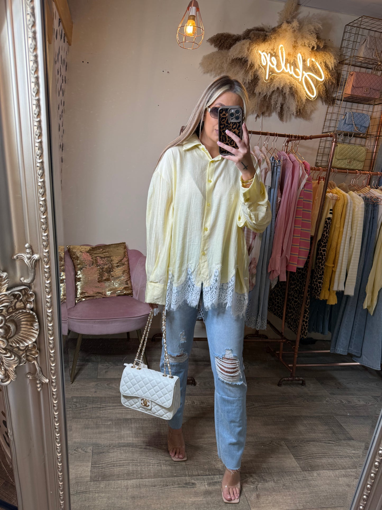 The LACEY Blouse in 3 Colours