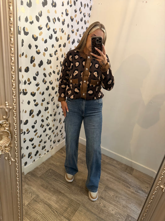 Leopard Cardigan
