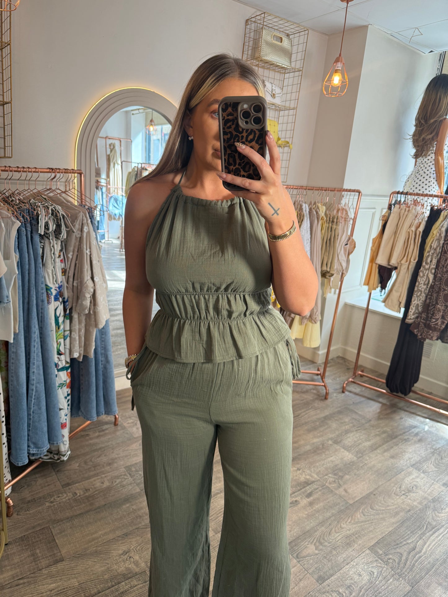 Cheesecloth Pant Sets 3 Colours