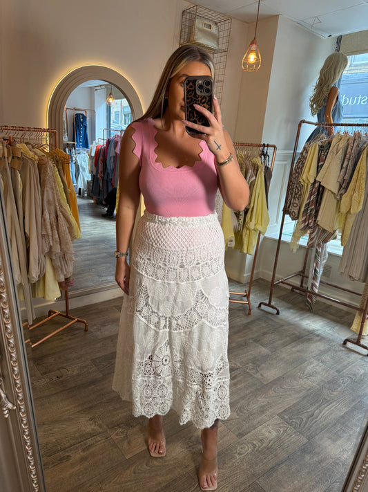 Crochet Gypsy Skirt