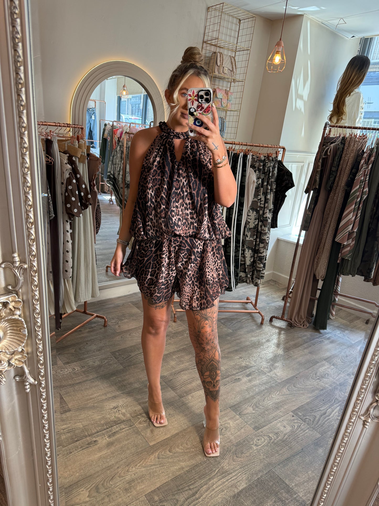 Desert Leopard Playsuit