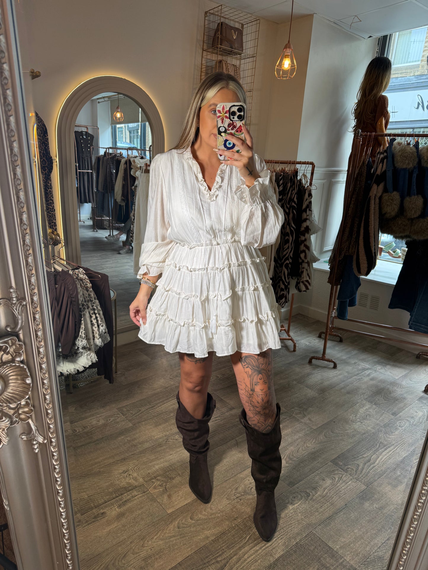 Cream Gypsy Dress