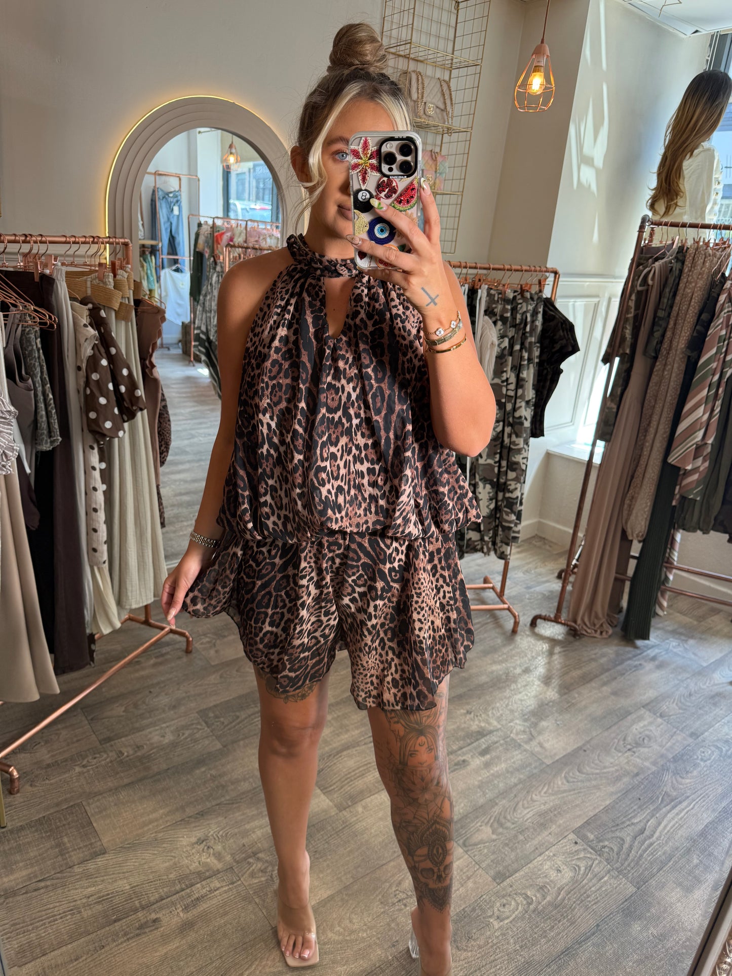 Desert Leopard Playsuit