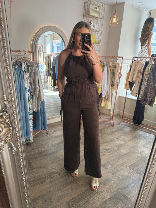 Cheesecloth Pant Sets 3 Colours