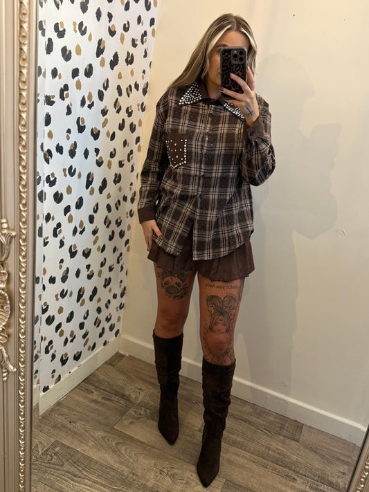 Check Bling LUXE Shirt