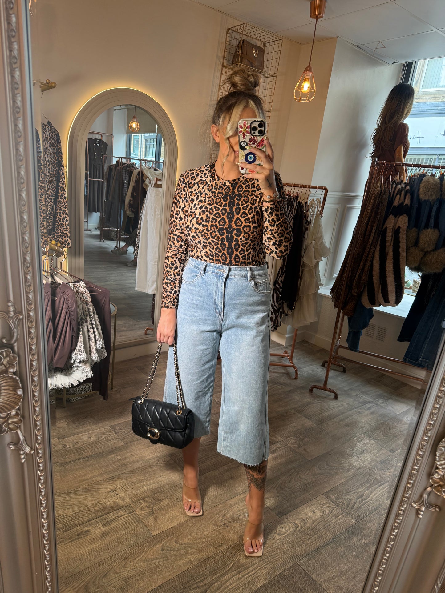 Leopard Long Sleeve Top