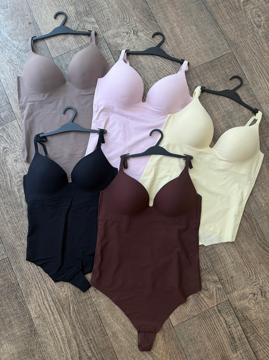 Mocha SKIMS Bodysuit
