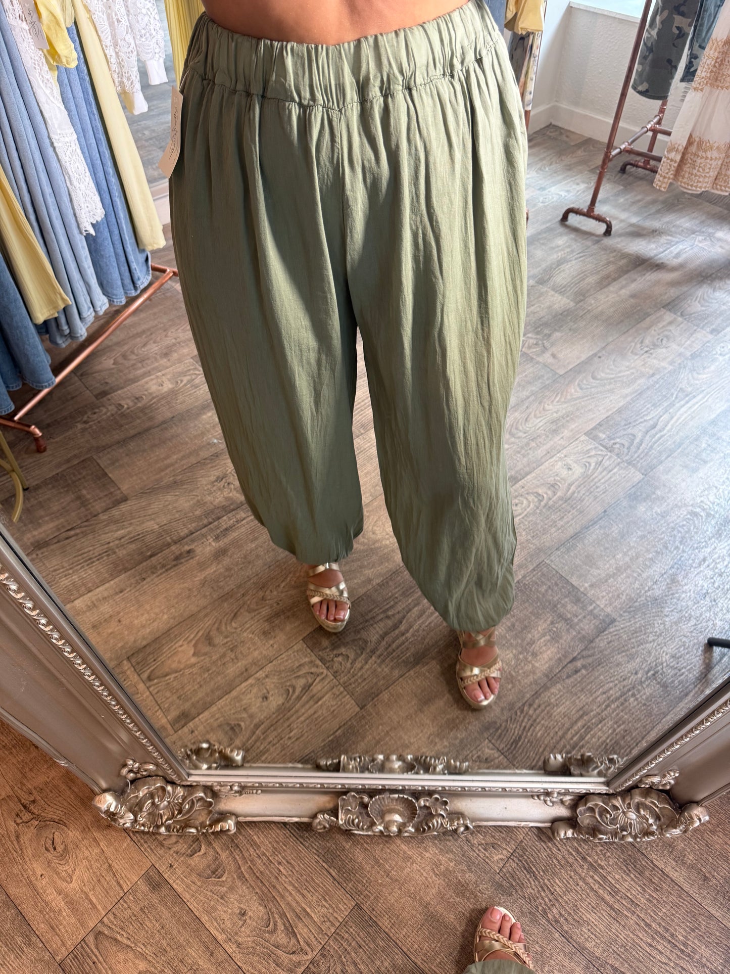 Khaki Baggy Pants