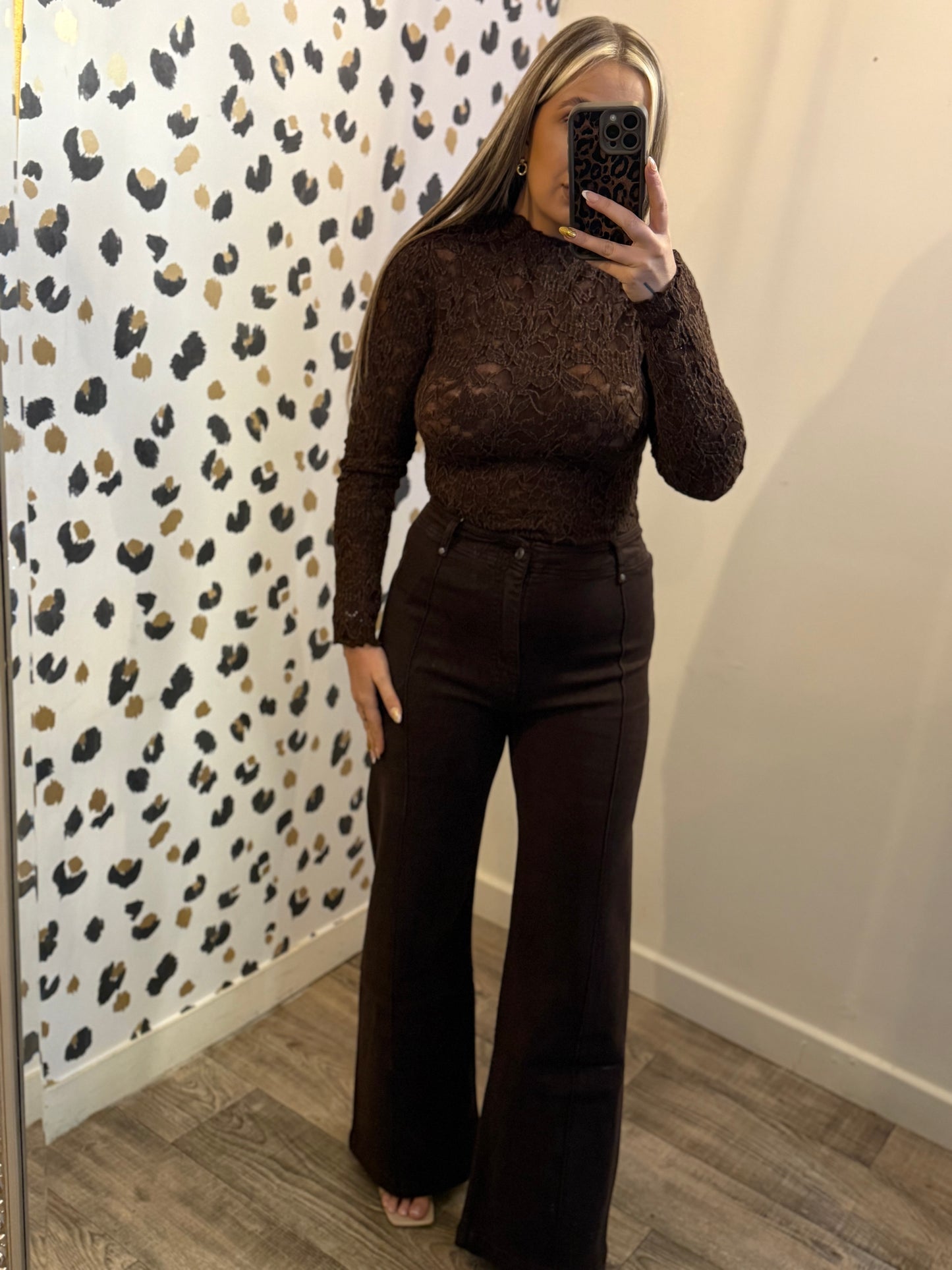 Super Stretch Brown Jeans