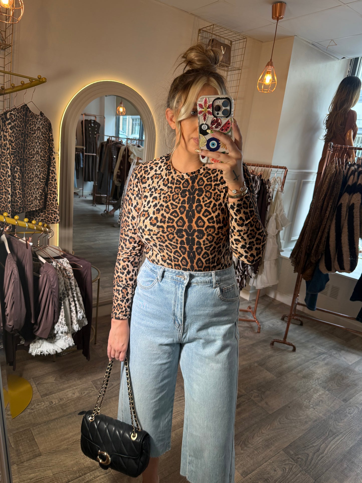 Leopard Long Sleeve Top