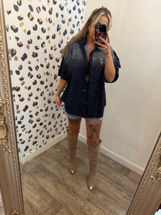 Bling LUXE Set Denim