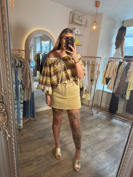 Zigzag Gypsy Top